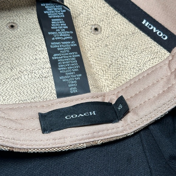 COACH Signature Jacquard Baseball Hat